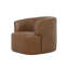 Fauteuil club en cuir Casa Top, Sienne antique-618235432