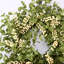 24" Handcrafted Faux Eucalyptus Berry Wreath for Front Door-1297859583