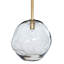 Luminaire suspendu en fusion avec verre fumé-23579278