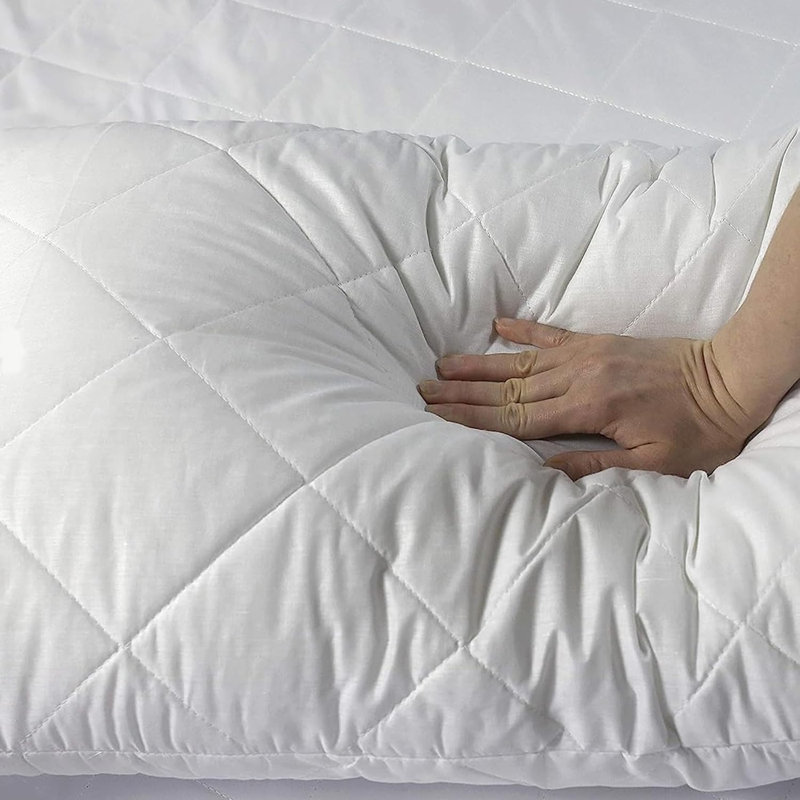 Pietro Premium Quilted Polyester L75 x W50cm Firm Support Pillow