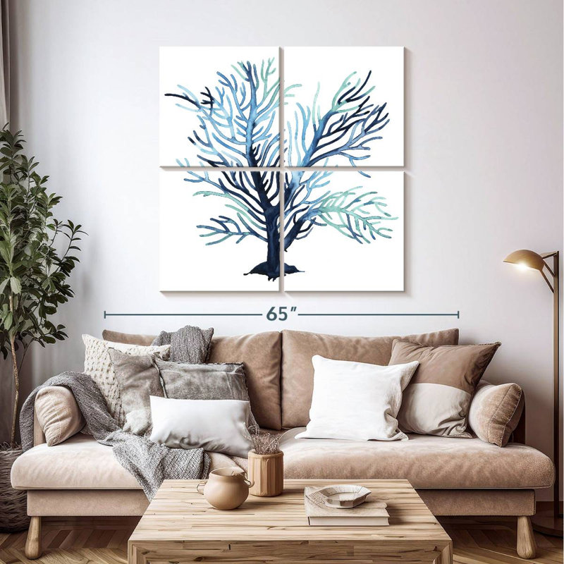 Brampt Fan De La Mer I, 74'' H x 74'' W