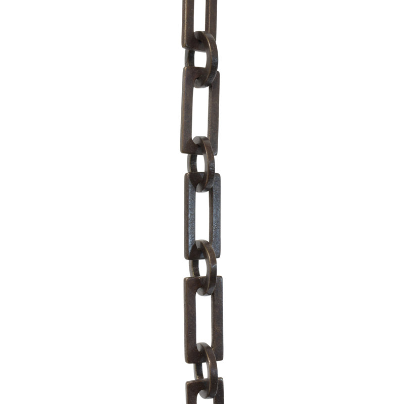 Rectangle chaînette soudée, Bronze