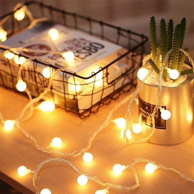 Amilliana 488cm LED Battery Powered 40LEDs Fairy Lights String Light