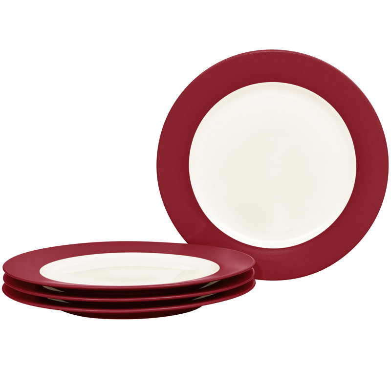 Assiettes plates Noritake Colorwave, 11 po, Framboise