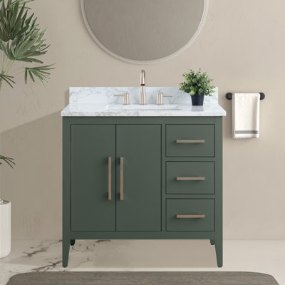 36" Single Bathroom Vanity Set
