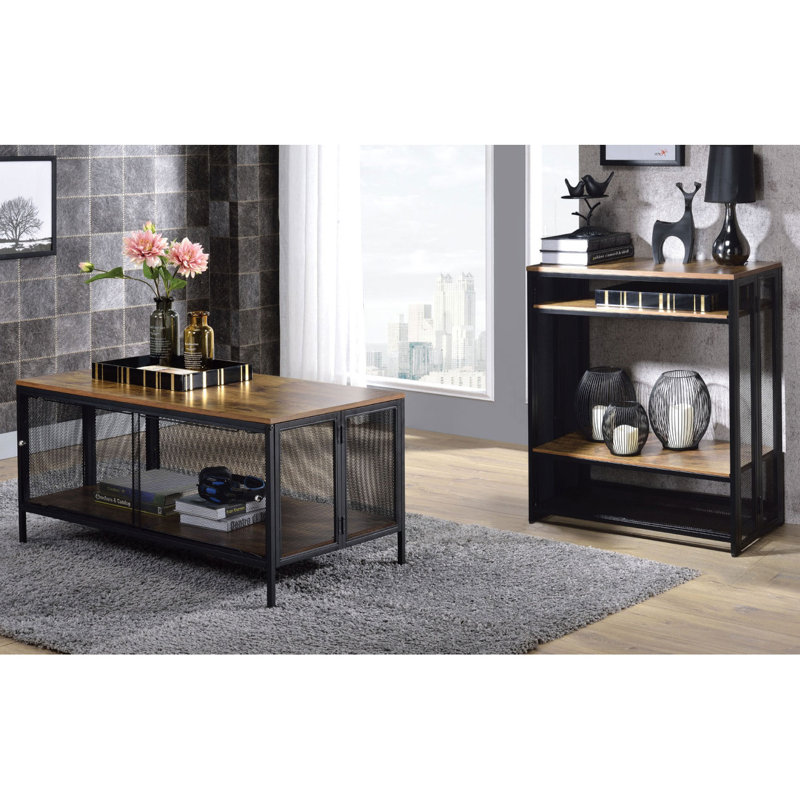 Table basse avec rangement Kayben