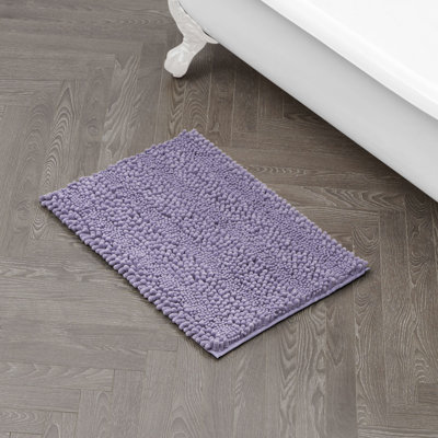 Laura Ashley Astor Chenille Non-Slip Bath Mat