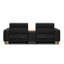 Causeuse en cuir Lesley-1073836126