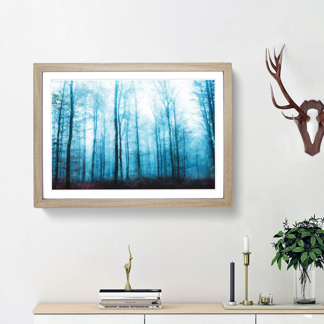 Forest in Frankfurt Germany - Framed Print