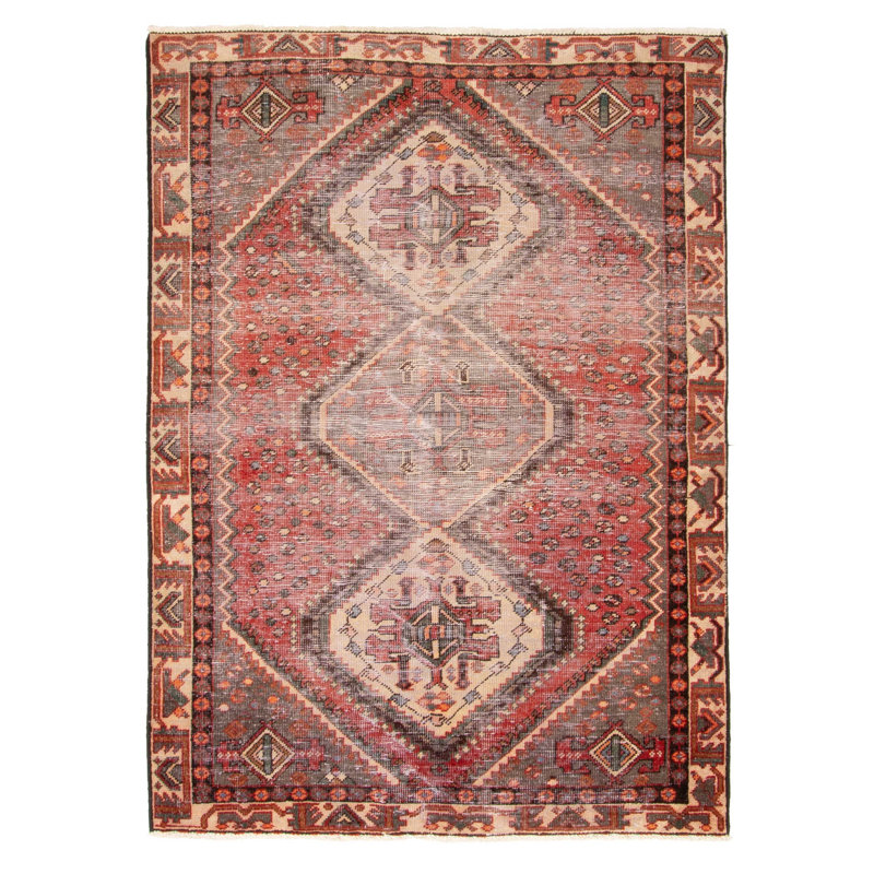 Tapis rouge Antalya 4 pi 6 po x 6 pi 3 po