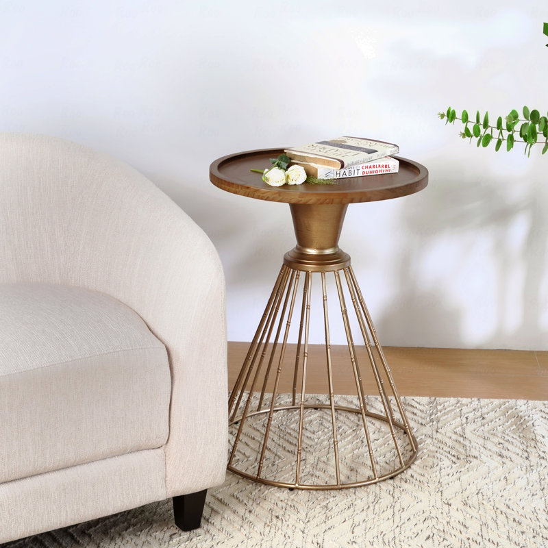 Retro Art Pine Side Table