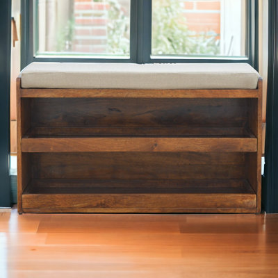 Banc de rangement pour chaussures 8 paires