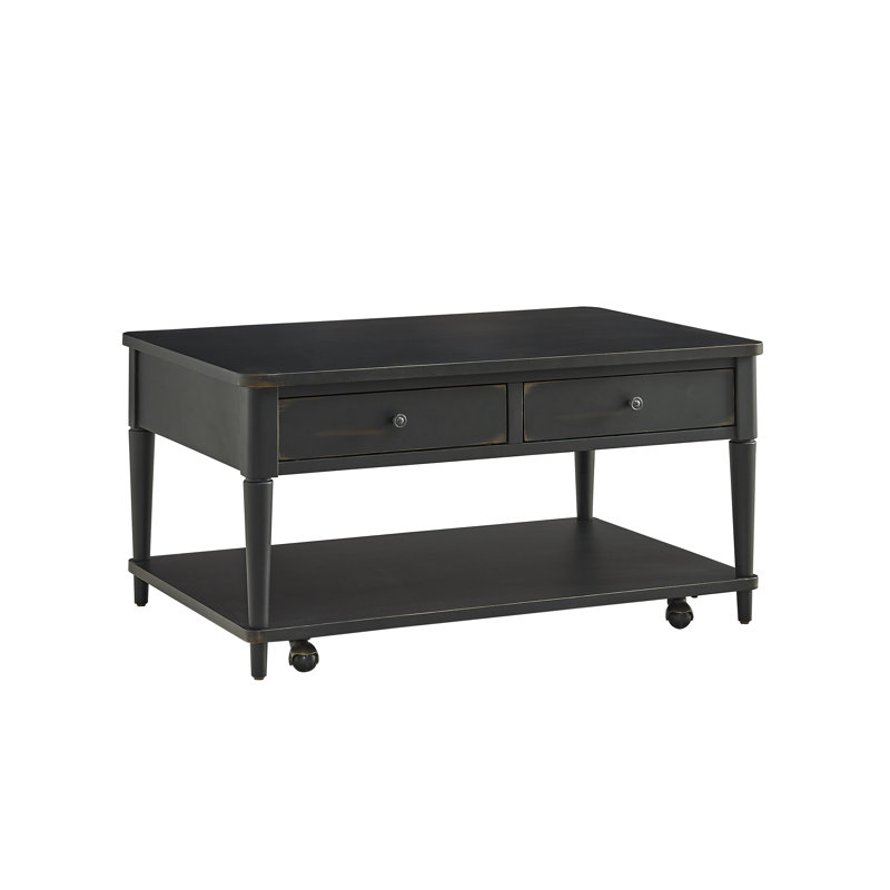 Giacoma Single Coffee Table, Black, Black
