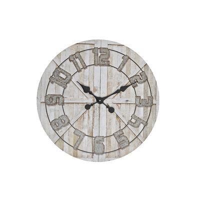Alighiero Wood Wall Clock
