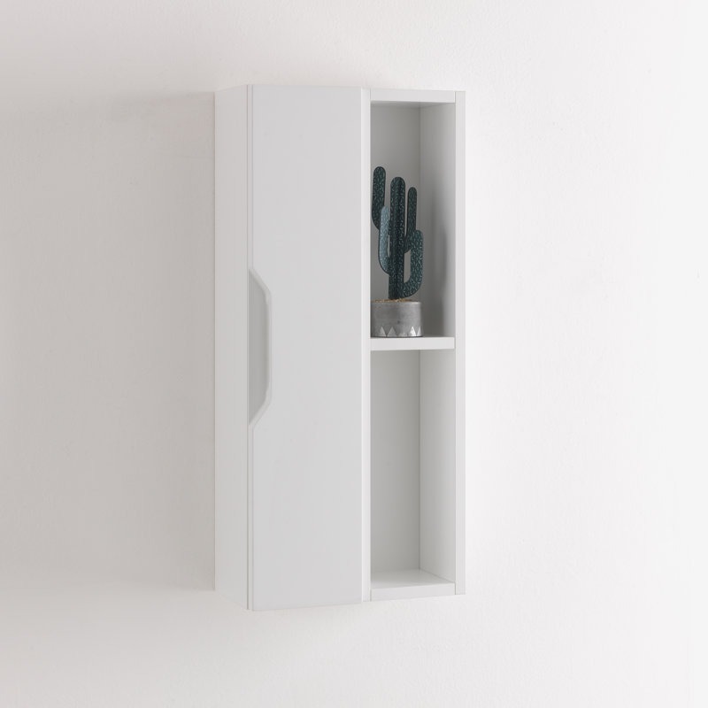 Yatts Floating Shelf, White
