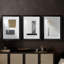 Nooks & Crannies I - Impression personnalisée de qualité supérieure avec cadre - 3 pièces-1117724275