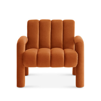 Chaise d'appoint Tubbi, Russet