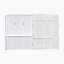 Grand lit escamotable avec placard, blanc-374198908