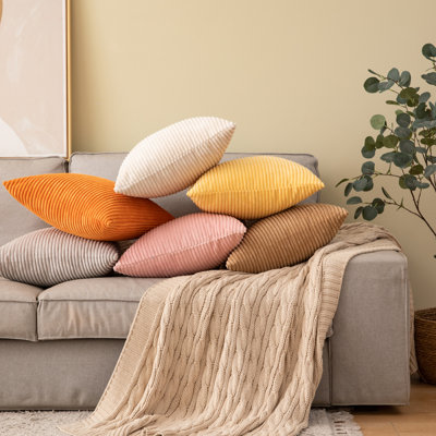 Coussin rayé