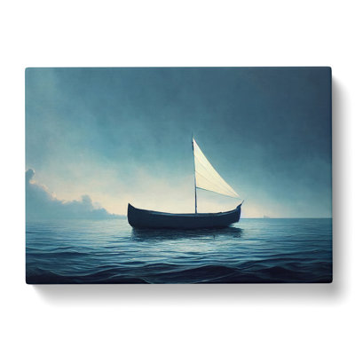 Solo Sailing Boat Vol.2 - Wrapped Canvas