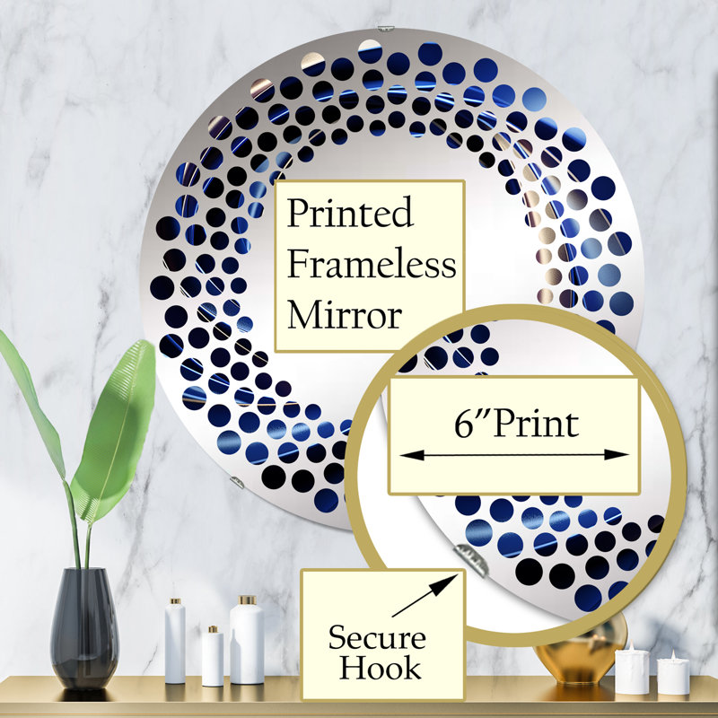 Circle Mirror, 31.4" x 31.4"
