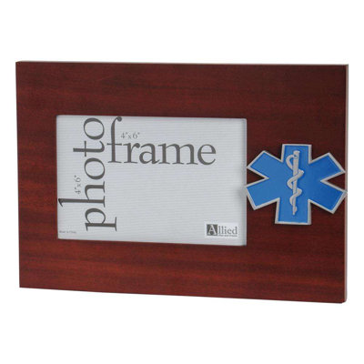 Elyssa Brown Wood Beveled Picture Frame with Mat