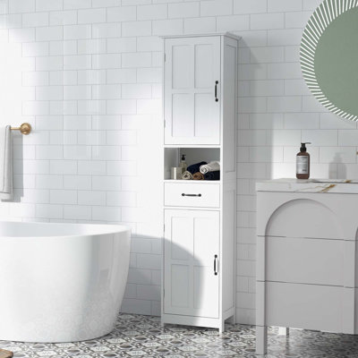 Slim Bathroom Storage Cabinet