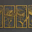 Ensemble d'art mural en métal Blossom - 4 pièces-288384828-288384830