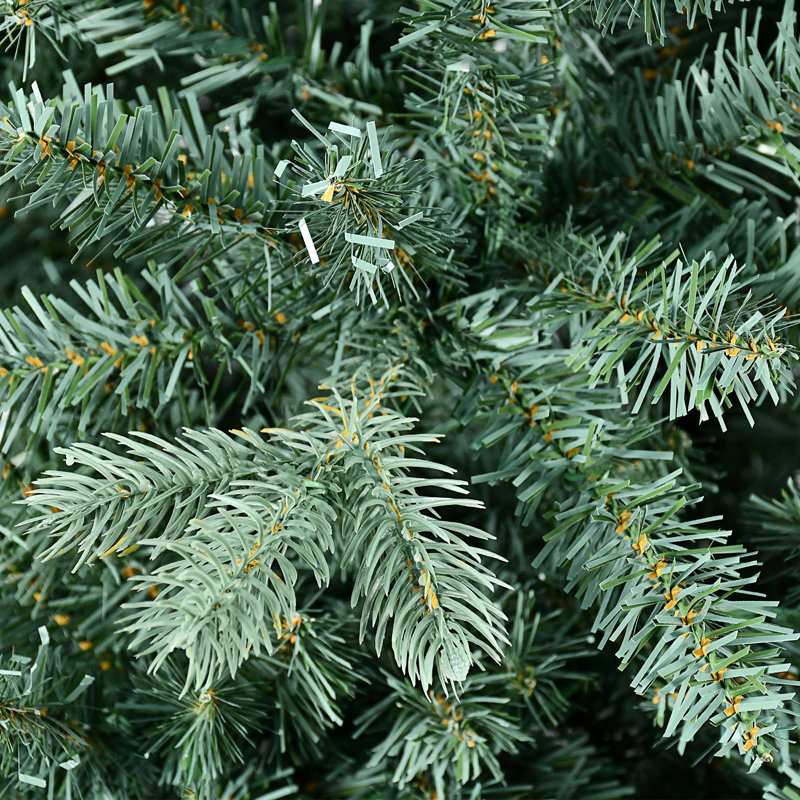 Arbre de Noël épinette bleu artificiel non éclairé, 2'8"