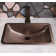 Monarch Abode 21'' Copper Rectangular Dual Mount Bathroom Sink