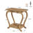 Accent Side Table,2-Tier Coffee Table,End Table