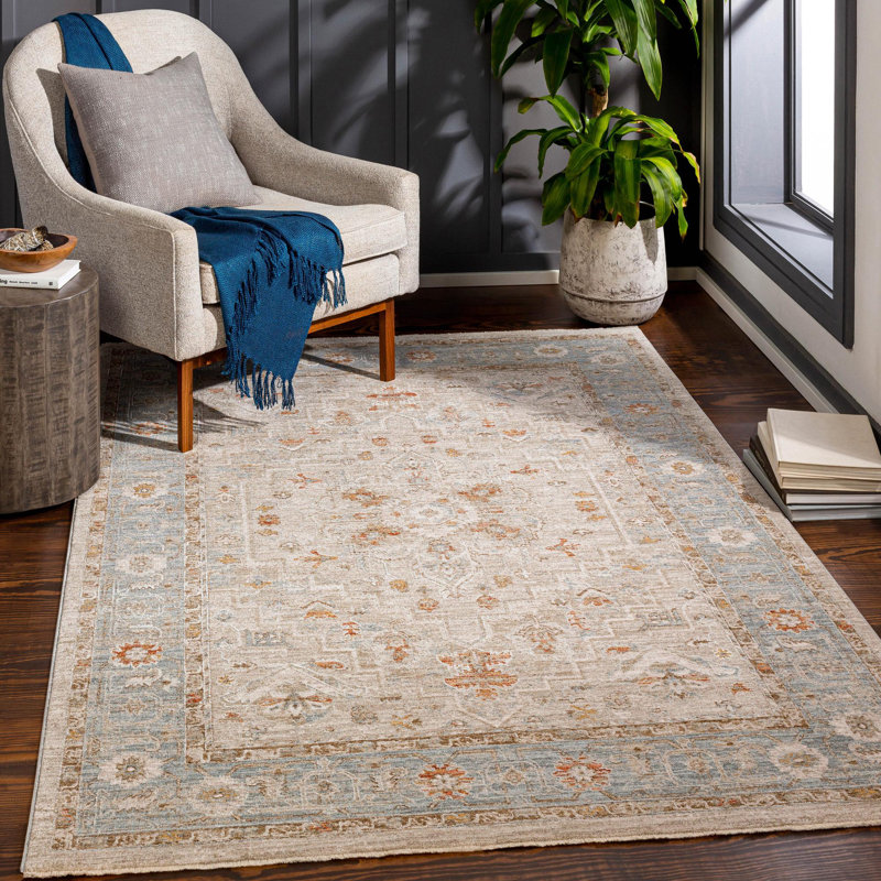 Finnlagh Oriental Indoor Rug, Rectangle 6'7" x 9'6"