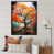 Black Floater Framed