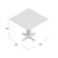 Lesha Dual Drop Leaf Solid Wood Dining Table-23978821