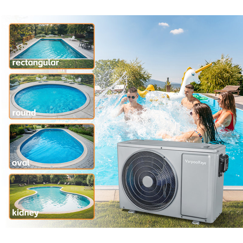 Chauffe-piscine électrique 27 000 BTU