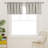 Solid Textured Embossed Rod Pocket Valance Blackout Curtains (Set of 2)-607849698-607849627