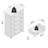 Tevrat 5 Drawers 31.1" W Dresser-1193019934