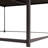 Makaiden 30" Square Upholstered Tufted Ottoman with Metal Frame-831080453