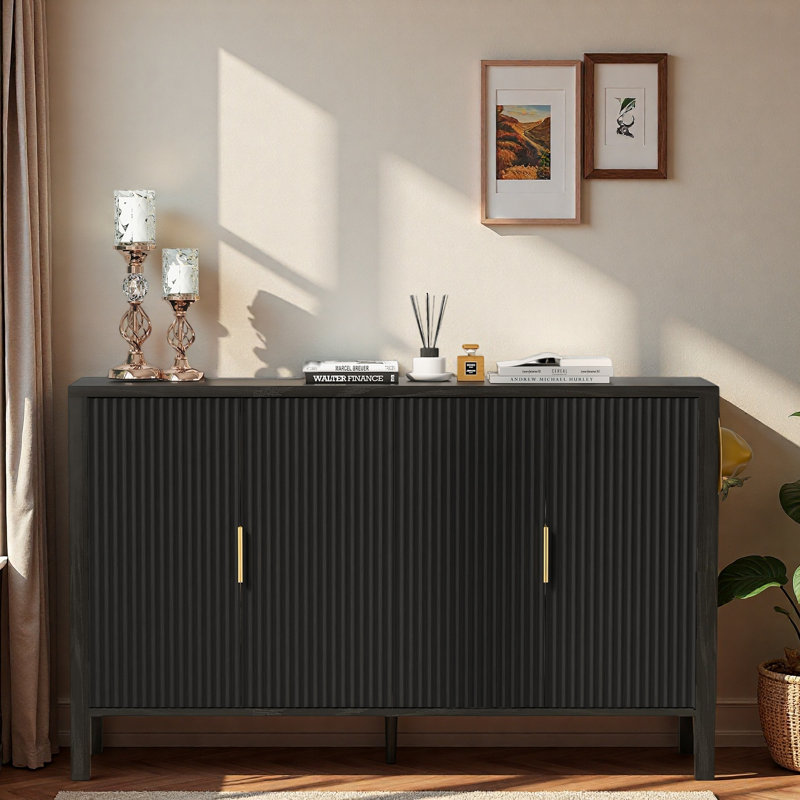 Buffet Modern, Noir