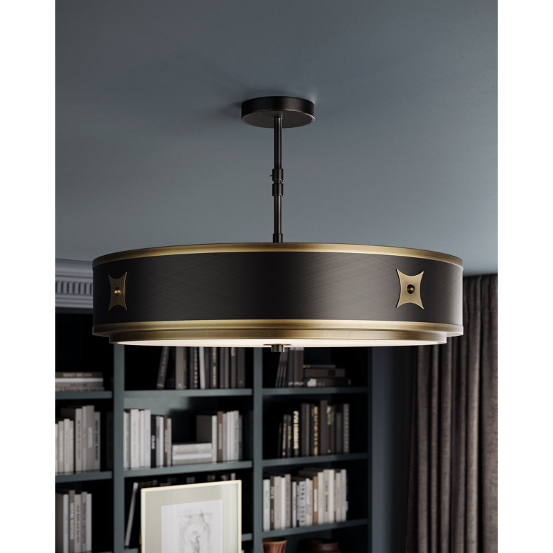 Huntsman 3 - Light Semi Flush Mount