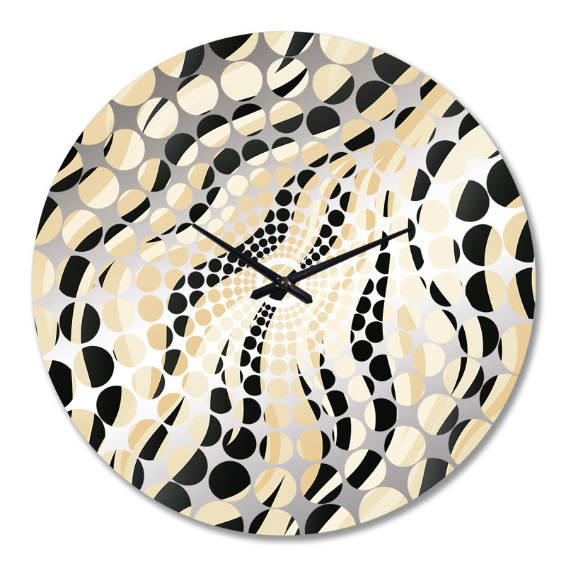 Horloge murale abstraite, Grand