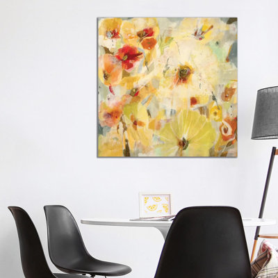 Reveal 1 Piece Wrapped Canvas Wall Art