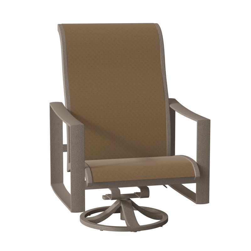 Kenzo Outdoor Dining Armchair, Mocha, Gold Coast