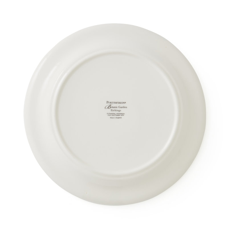 Botanic Garden Etchings, Set Of 6 Dinner Plates
