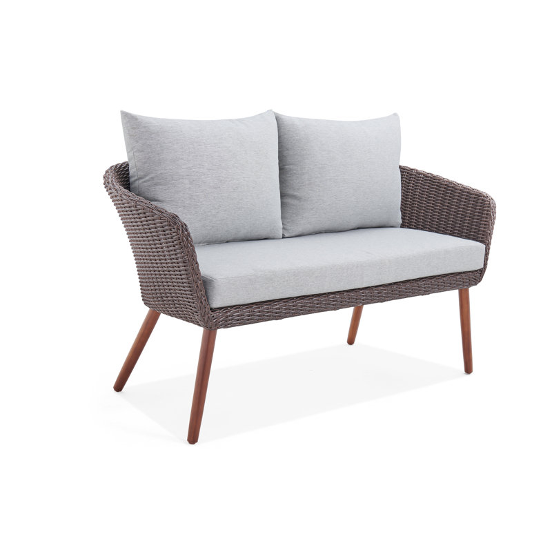 144.1cm Wide Loveseat with Cushions