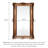 European-Style Classical Carved Full-Length Mirror-707888399