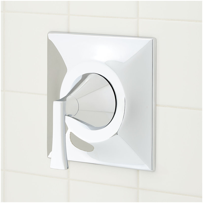 Vilamonte Pressure Balance Shower System with Slide Bar and Hand Shower - Polished Nickel, Chrome