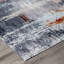 Tapis gris à motif abstrait Lismore-310314212