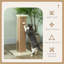 Cat Scratching Post with Vertical Sisal Rope Ball Plush 81cm Beige