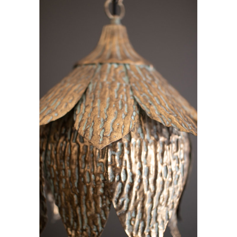 Luminaire suspendu floral Kalalou